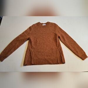 & Other Stories Pumpkin Colored Wool Sweater Size XS